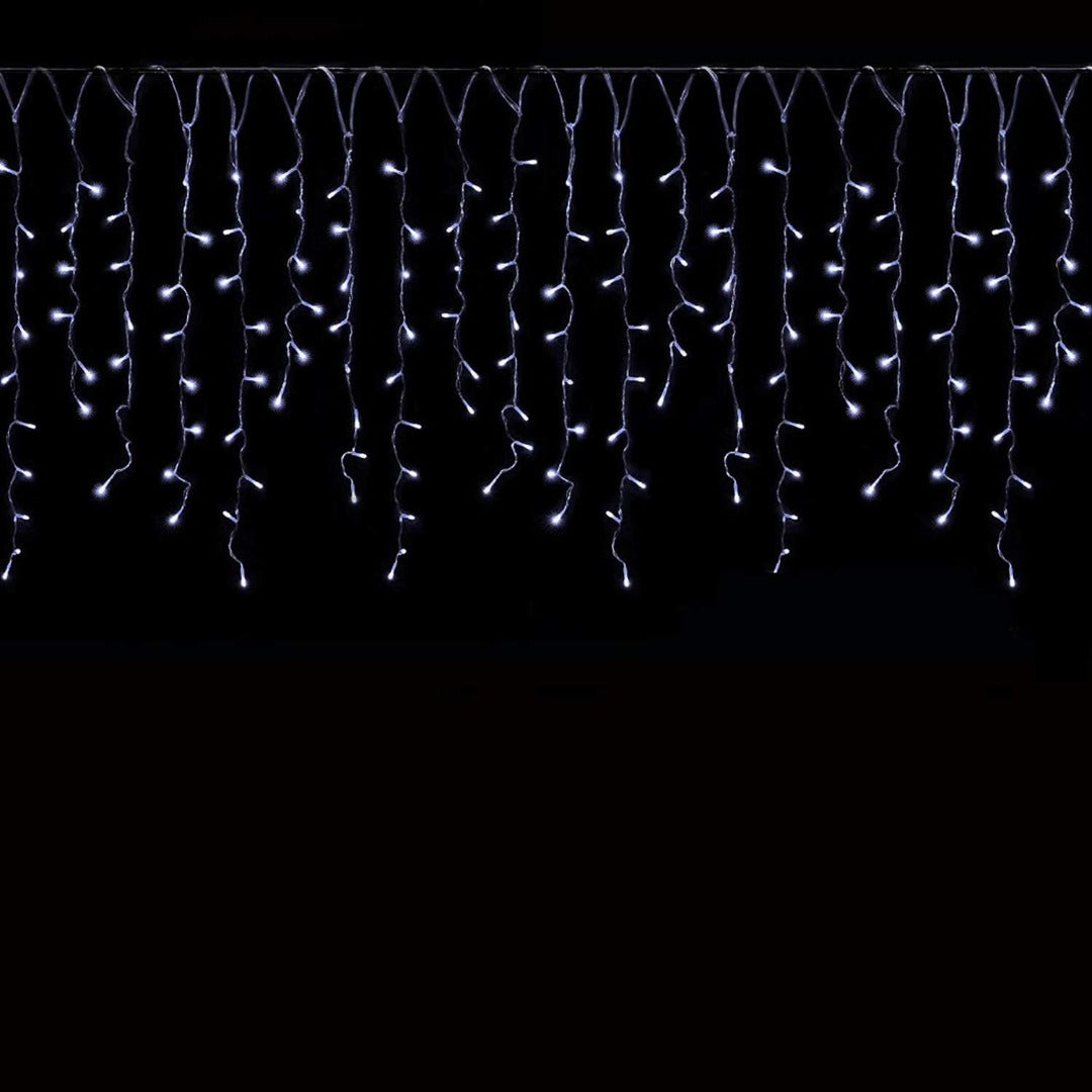 Led gordijn kerst - 5 meter - Koud wit - 200 leds Led gordijn kerst - 5 meter - Koud wit - 200 leds